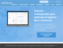 Tablet Screenshot of deliverea.com